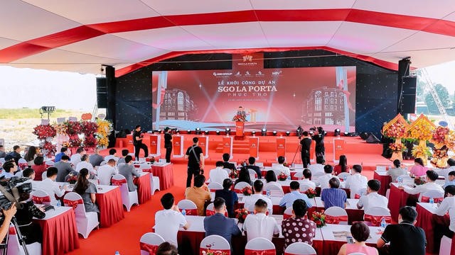 SGO Group khởi công xây dựng dự án kiểu mẫu SGO La Porta Phúc Thọ - ảnh 1