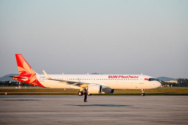 Sun PhuQuoc Airways đón thêm tàu bay, tăng năng lực khai thác mùa cao điểm Tết - ảnh 1