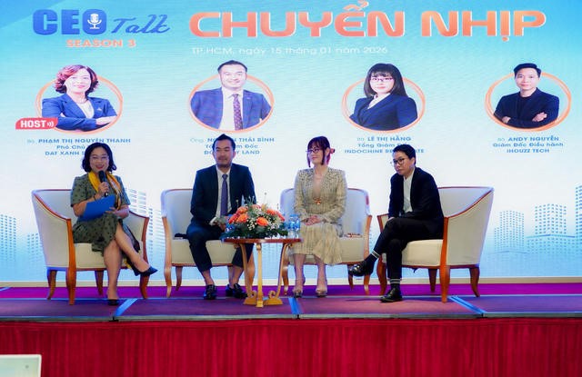 Chuyên gia chia sẻ về xu hướng thị trường bất động sản năm 2026. Nguồn: DXS