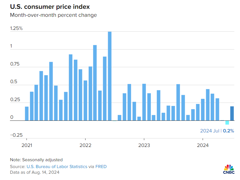 Lạm phát Mỹ hạ nhiệt, CPI tháng 7 chỉ tăng 2,9%: Fed có khả năng cắt giảm lãi suất vào tháng 9 - ảnh 2