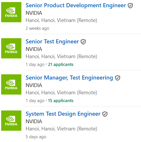 Nvidia thông báo tuyển dụng hàng loạt vị trí tại Việt Nam, cho phép ứng viên làm từ xa, yêu cầu nhiều năm kinh nghiệm  - ảnh 3