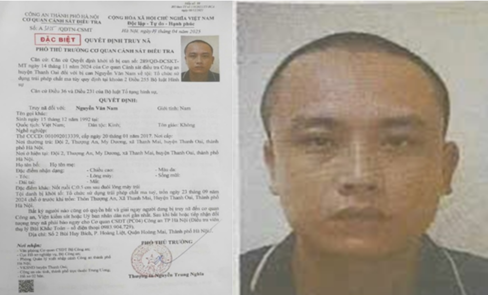 Đề nghị ai thấy Nguyễn Văn Nam khẩn trương báo ngay cho cơ quan Công an nơi gần nhất - ảnh 1