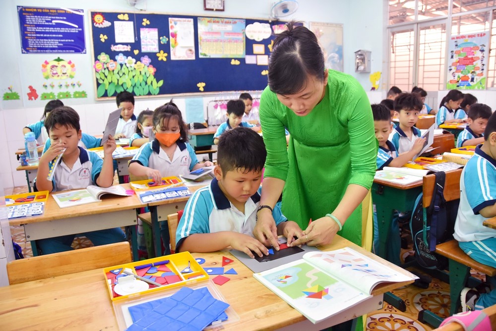 Dự kiến bỏ chia hạng chức danh nghề nghiệp với nhà giáo, lương của giáo viên sẽ được tính thế nào? - ảnh 1