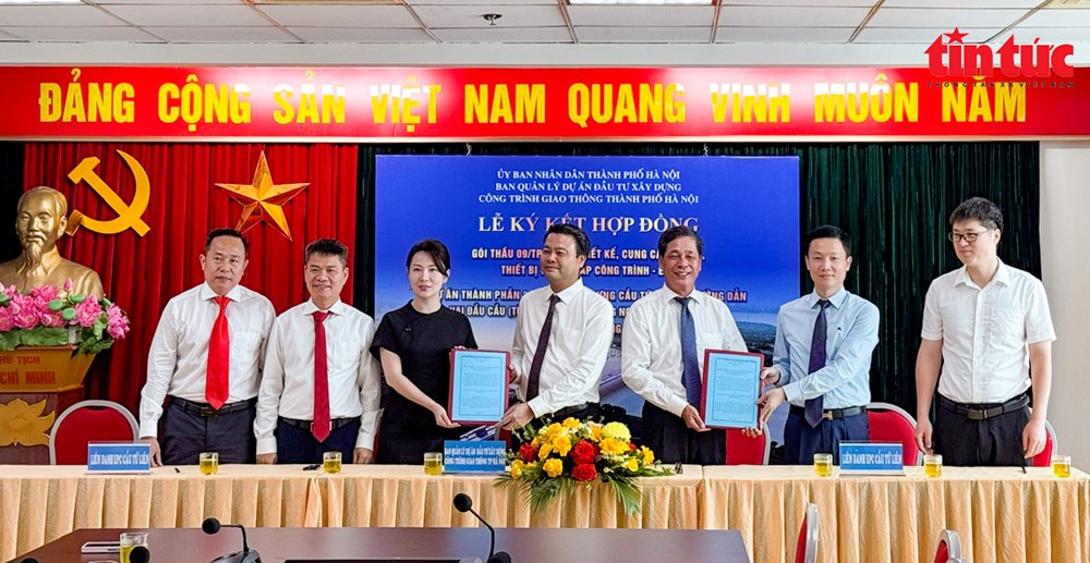 Hôm nay, chính thức khởi công siêu dự án cầu dây văng vượt sông hơn 20.000 tỷ đúng dịp Kỷ niệm 135 năm ngày sinh Chủ tịch Hồ Chí Minh - ảnh 1