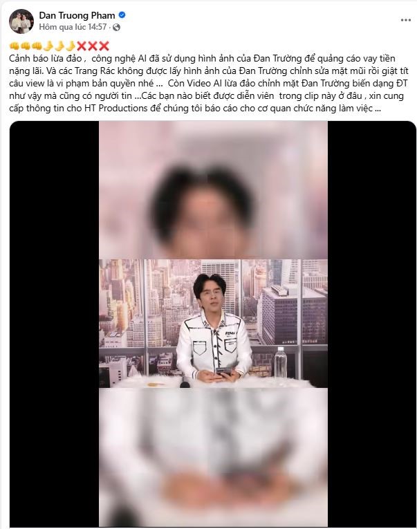 Đan Trường tuyên bố về quảng cáo cho vay nặng lãi - ảnh 2