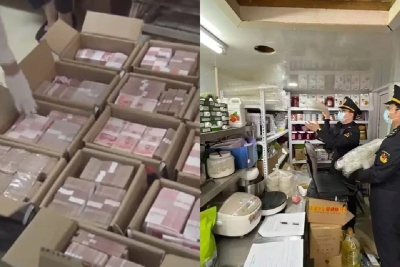 Tịch thu 1.600 tỷ đồng tại căn nhà sau quán trà sữa, cảnh sát phát thông báo khẩn - ảnh 2