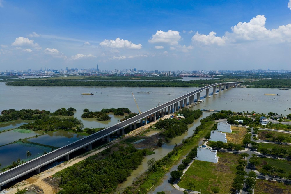 Đúng 1 tháng nữa, cầu 1.800 tỷ lớn nhất Vành đai 3 TP. Hồ Chí Minh sẽ thông xe đúng ngày đặc biệt của dân tộc - ảnh 2