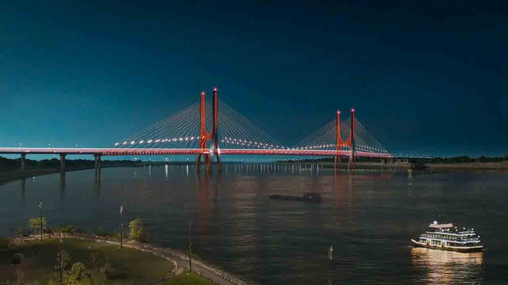 Sắp khởi công 'siêu cầu' gần 12.000 tỷ kết nối Thủ đô với tỉnh có diện tích nhỏ nhất Việt Nam đúng ngày trọng đại của dân tộc - ảnh 2