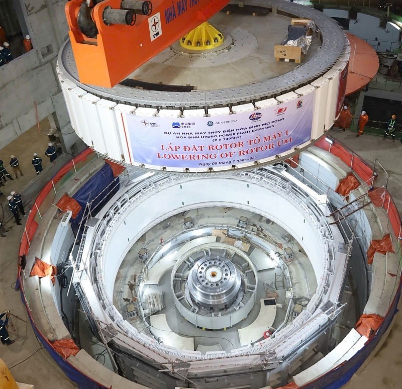 Cận cảnh dự án thủy điện mở rộng lớn nhất Việt Nam được đầu tư hơn 9.000 tỷ, đang chạy nước rút để kịp phát điện đúng ngày trọng đại của dân tộc - ảnh 2