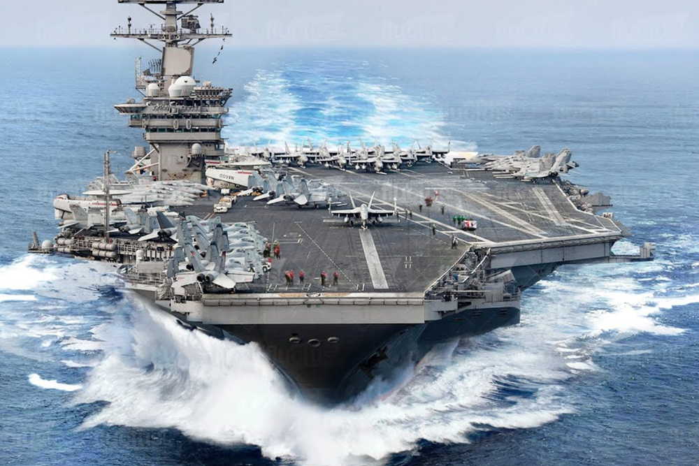 Hai siêu cường bắt tay đóng 'pháo đài nổi' dài 300m gây chấn động, chứng minh sức mạnh công nghiệp quốc phòng - ảnh 1