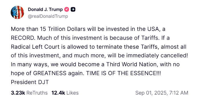 Ông Trump cảnh báo 15.000 tỷ USD sẽ 'tan thành mây khói' - ảnh 2