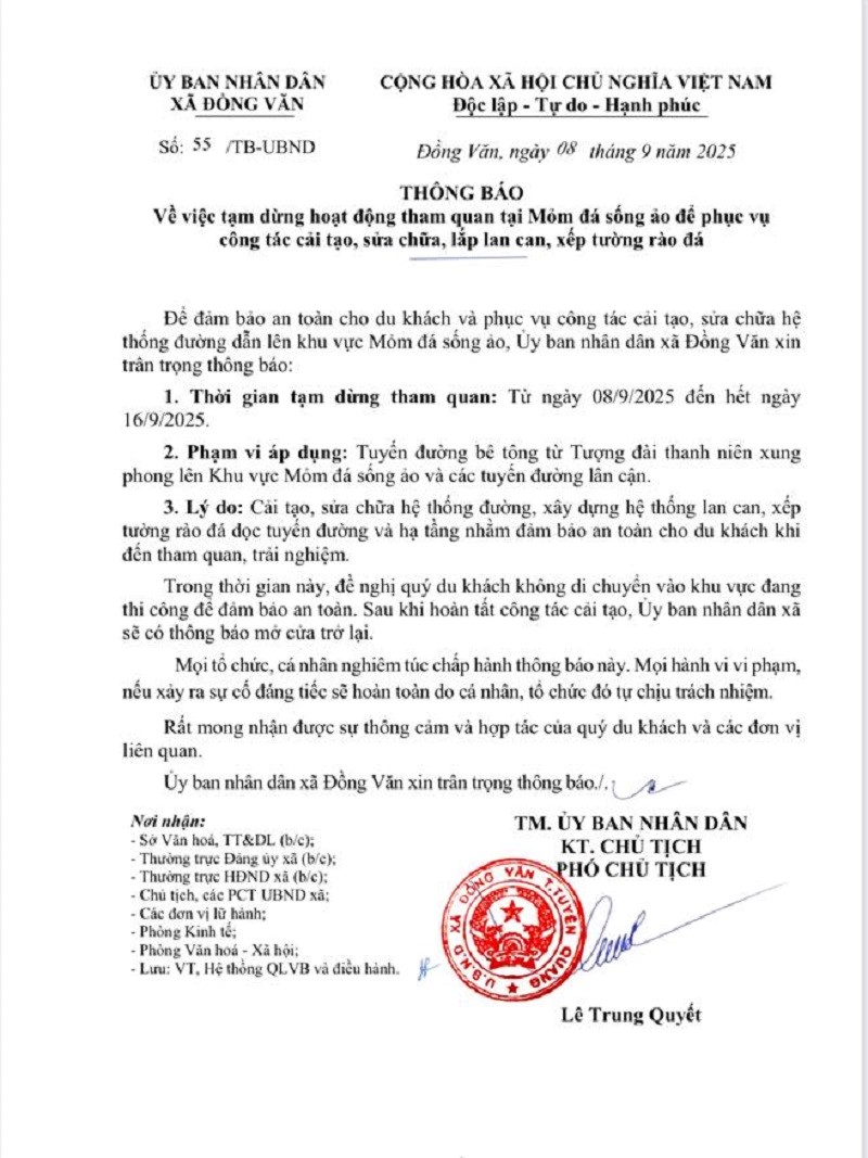 Thông báo khẩn đến toàn bộ người dân có ý định tới 'Mỏm đá tử thần Hà Giang' - ảnh 1