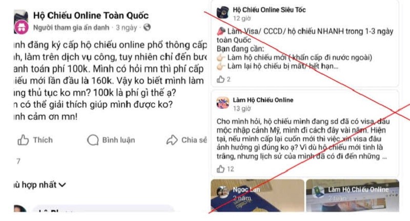 Công an Phú Thọ phát cảnh báo khẩn liên quan đến dịch vụ cấp hộ chiếu online - ảnh 1