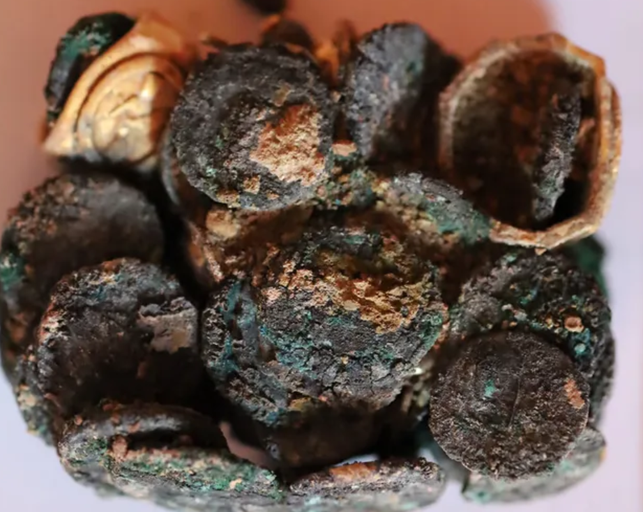 Phát hiện kho báu 1.900 năm tuổi trong ngôi nhà, các chuyên gia lập tức đưa về nghiên cứu  - ảnh 1