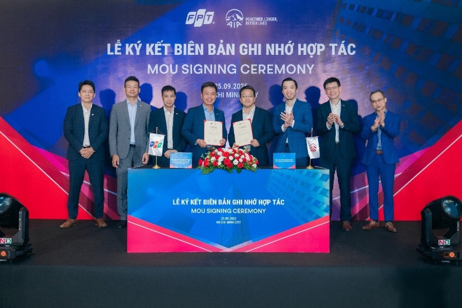 AIA Việt Nam hợp tác FPT số hóa bảo hiểm sức khỏe - ảnh 1