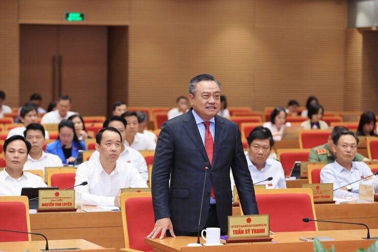 Chủ tịch Trần Sỹ Thanh: Hiếm có nơi nào như Hà Nội, xã chủ động đấu thầu thành công dự án hàng trăm tỷ - ảnh 1