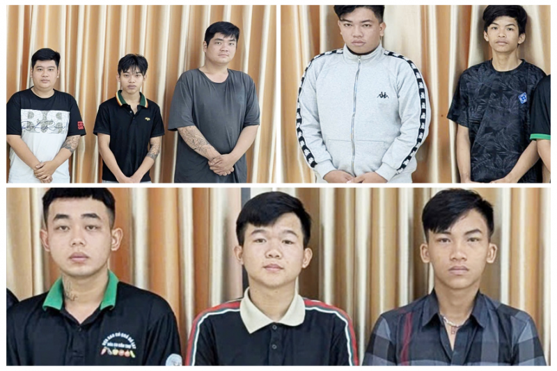 Bắt 8 đối tượng giả danh Công an - ảnh 1