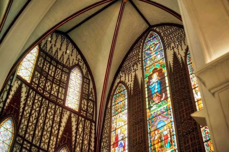 Nhà thờ hơn 140 năm tuổi của Thủ đô do người Pháp xây dựng trên đất chùa cổ, từng phải bán 16.000 vé số 1 đồng để có tiền hoàn thiện - ảnh 3