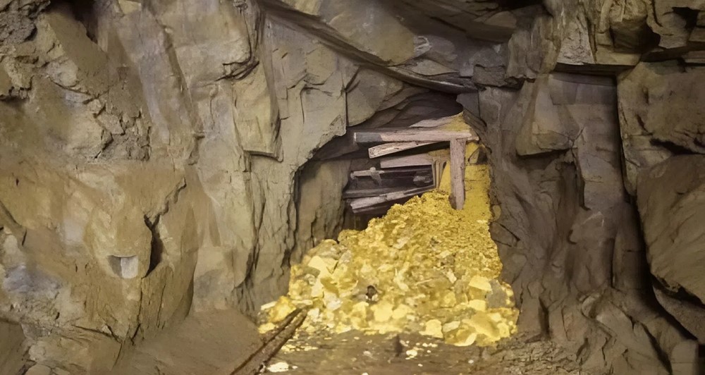 Phong tỏa khẩn cấp, tịch thu 100kg vàng do một nông dân phát hiện trong núi sâu - ảnh 1