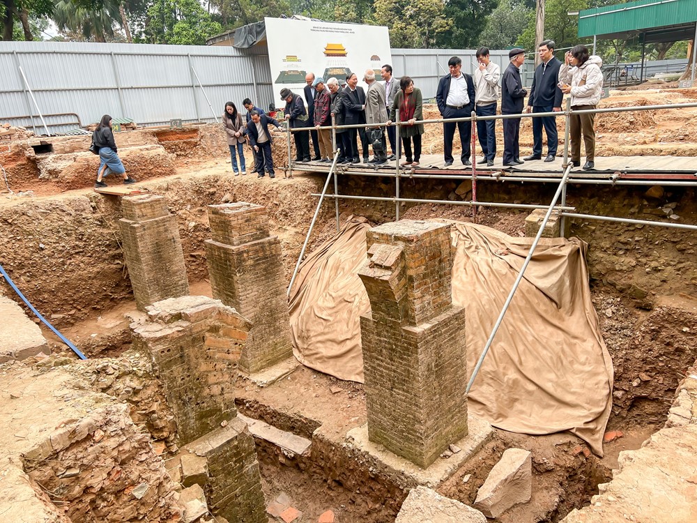 Phát hiện móng cột 'lớn nhất trong lịch sử' tại Chính điện Kính Thiên - ảnh 3