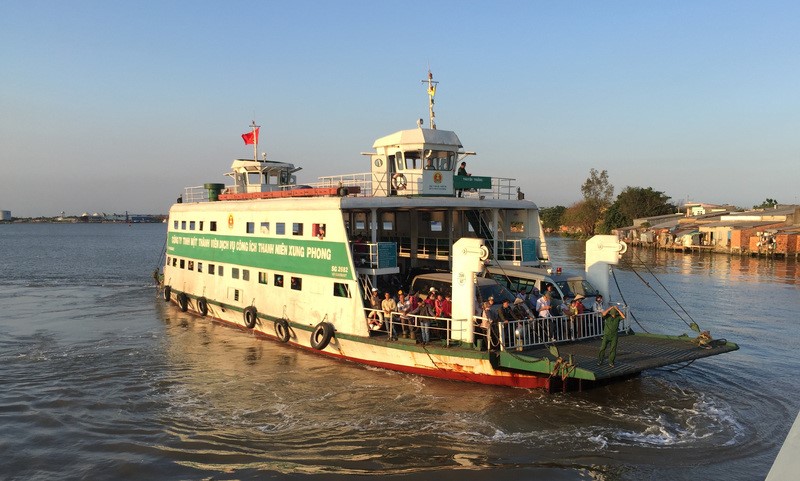 Cấm phương tiện này qua phà Cát Lái trong hai ngày - ảnh 2