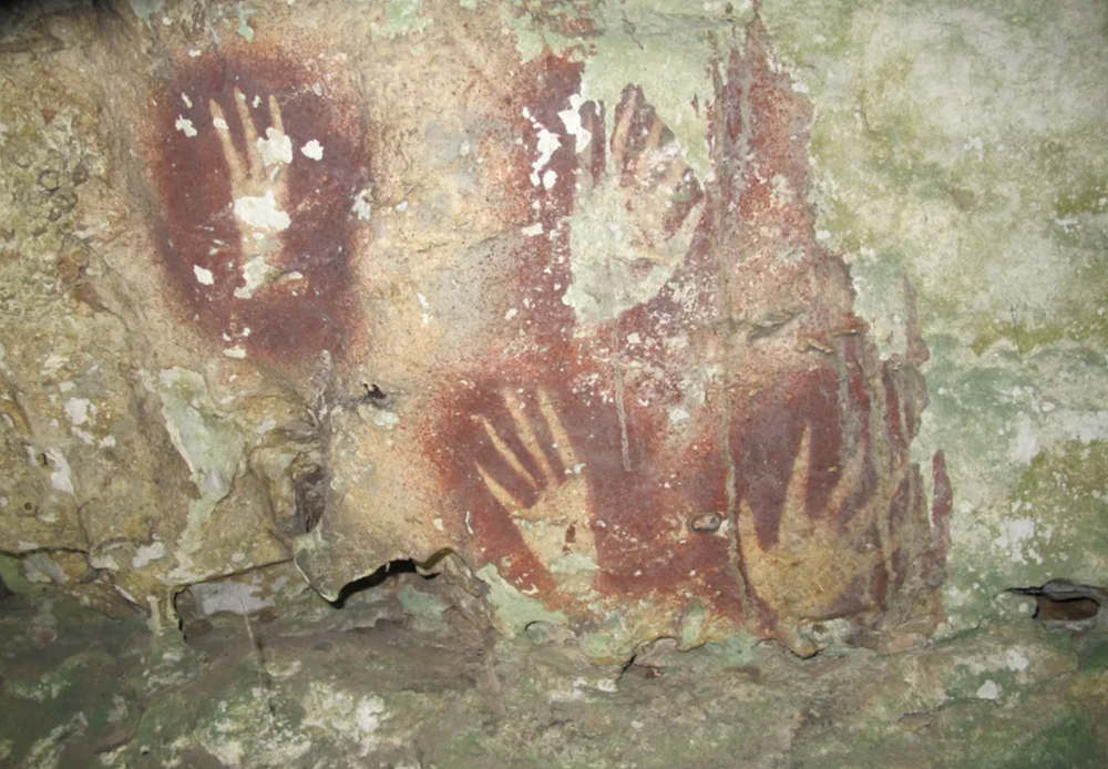 Quốc gia Đông Nam Á phát hiện bức tranh khắc đá cổ nhất thế giới trong một hang động - ảnh 2