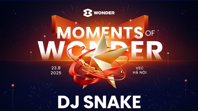 “Moments of Wonder” - Đại nhạc hội đặc biệt kỷ niệm 80 năm Quốc khánh với dàn sao “khủng”: DJ Snake, J Balvin, The Kid LAROI, DPR IAN…