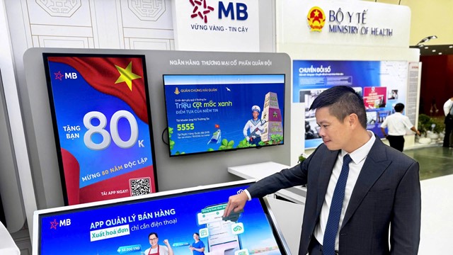 MB tham gia Triển lãm Thành tựu đất nước A80 – Khẳng định mục tiêu đồng hành phát triển cùng quốc gia