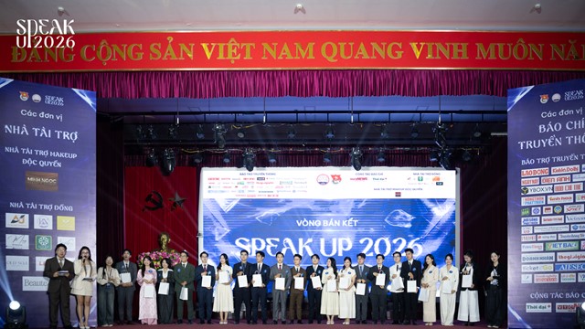 Khám phá tài năng của Top 20 “cây mic” trẻ tại đêm Bán kết SPEAK UP 2026