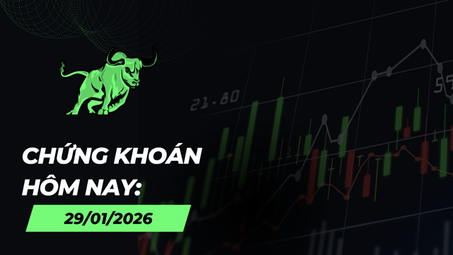 Chứng khoán hôm nay 29/1: Áp lực điều chỉnh chưa hạ nhiệt, hạn chế bắt đáy vội vàng