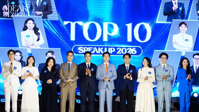 SPEAK UP 2026 khép lại thành công với Chung kết “The Miracle”