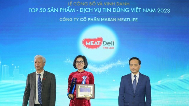 MEATDeli vào Top 10 Tin Dùng Việt Nam trong 4 năm liên tiếp