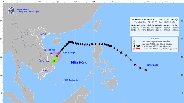 Bão số 7 và số 8 suy yếu trên biển Đông, ít nguy cơ đổ bộ vào đất liền
