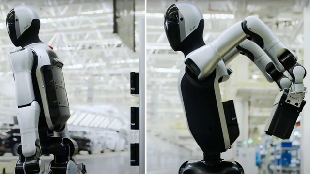 Chấn động: Xuất hiện robot hình người có thể tự thay pin trong 3 phút, hoạt động 24/7 không cần nghỉ 