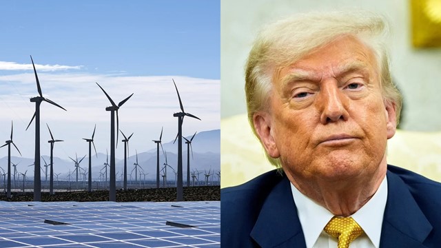 Ông Trump chặn mọi dự án điện mặt trời và điện gió, tuyên bố 'thời kỳ ngu ngốc ở Mỹ đã chấm dứt“!
