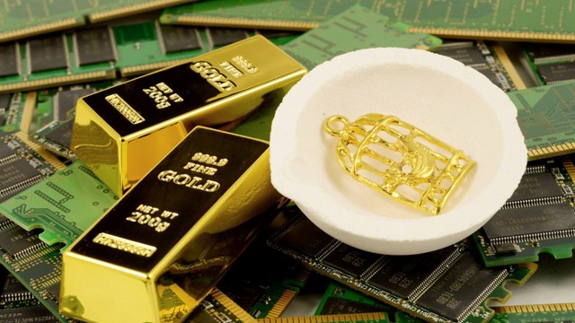 Hé lộ công nghệ thu hồi hơn 98% vàng từ 'rác thải' trong chưa đầy 20 phút