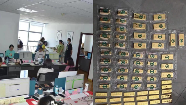 Khám xét khẩn cấp, thu giữ 38kg vàng của cặp vợ chồng chuyên livestream