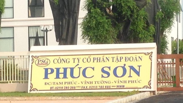 Diễn biến mới nhất liên quan đến vụ án tại Tập đoàn Phúc Sơn