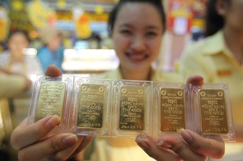 Ngân hàng Nhà nước bán vàng cho 4 ngân hàng với giá 78,98 triệu đồng/lượng