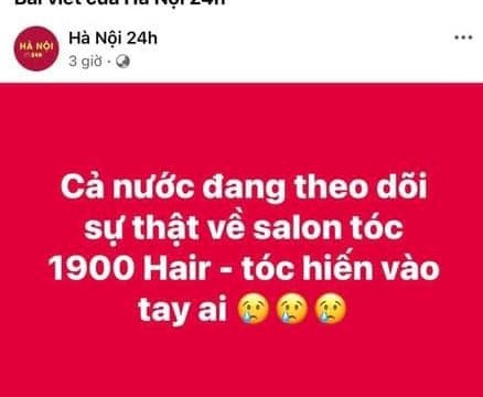 Bê bối 1900 Hair Salon: Nghi vấn lấy tóc hiến tặng đi bán với giá cao kiếm lời