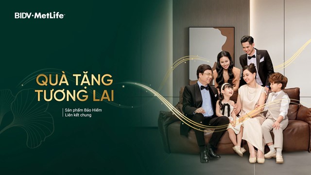 BIDV MetLife ra mắt sản phẩm bảo hiểm nhân thọ liên kết chung đóng phí một lần