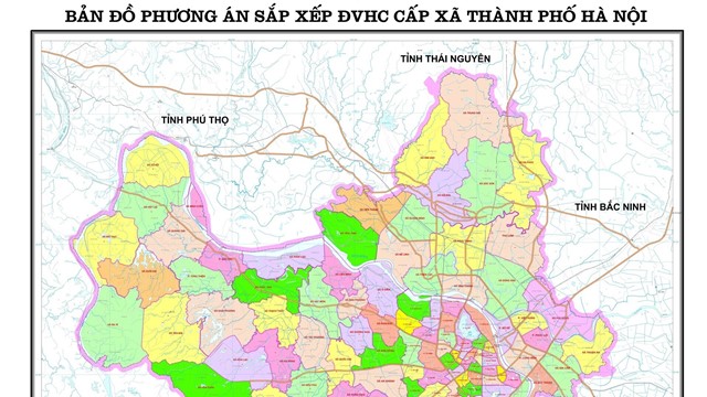Danh sách 126 xã phường trực thuộc Thành phố Hà Nội 