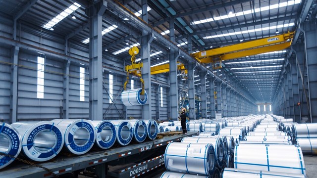 Hòa Phát ghi nhận sản lượng thép thô tăng mạnh trong quý III/2025