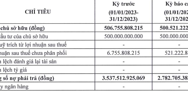 Công ty Mua bán nợ Thế hệ mới: Nợ giảm hơn 750 tỷ đồng, kinh doanh vẫn thua lỗ