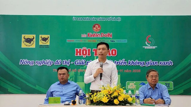 Hội thảo Nông nghiệp đô thị - Giải pháp phát triển không gian xanh: mở lối cho tương lai đô thị bền vững