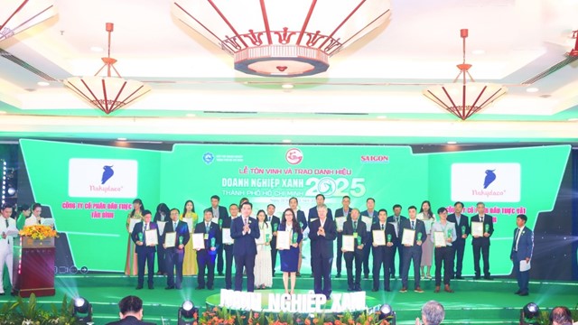 Nakydaco được vinh danh “Doanh nghiệp Xanh TP.HCM năm 2025”