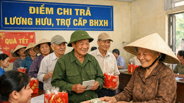 Người hưởng lương hưu, chính sách tại Hà Nội sắp được tặng quà Tết 6 triệu đồng