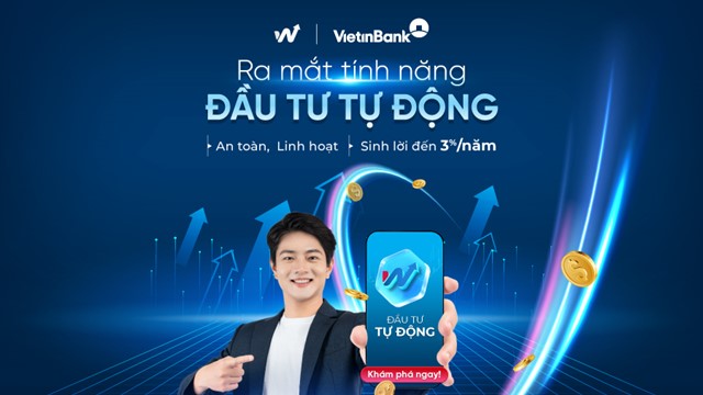 VietinBank ra mắt tính năng “Đầu tư tự động” trên nền tảng V-Wealth