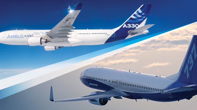 Chìm trong khủng hoảng suốt 5 năm, Boeing ngày càng bị Airbus bỏ xa