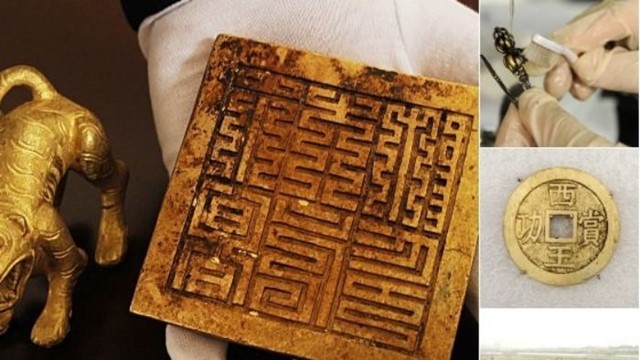 Tìm thấy kho báu 10.000 món vàng bạc dưới đáy sông, chuyên gia kiên trì 4 tháng hút nước để khai quật hé lộ truyền thuyết hàng trăm năm